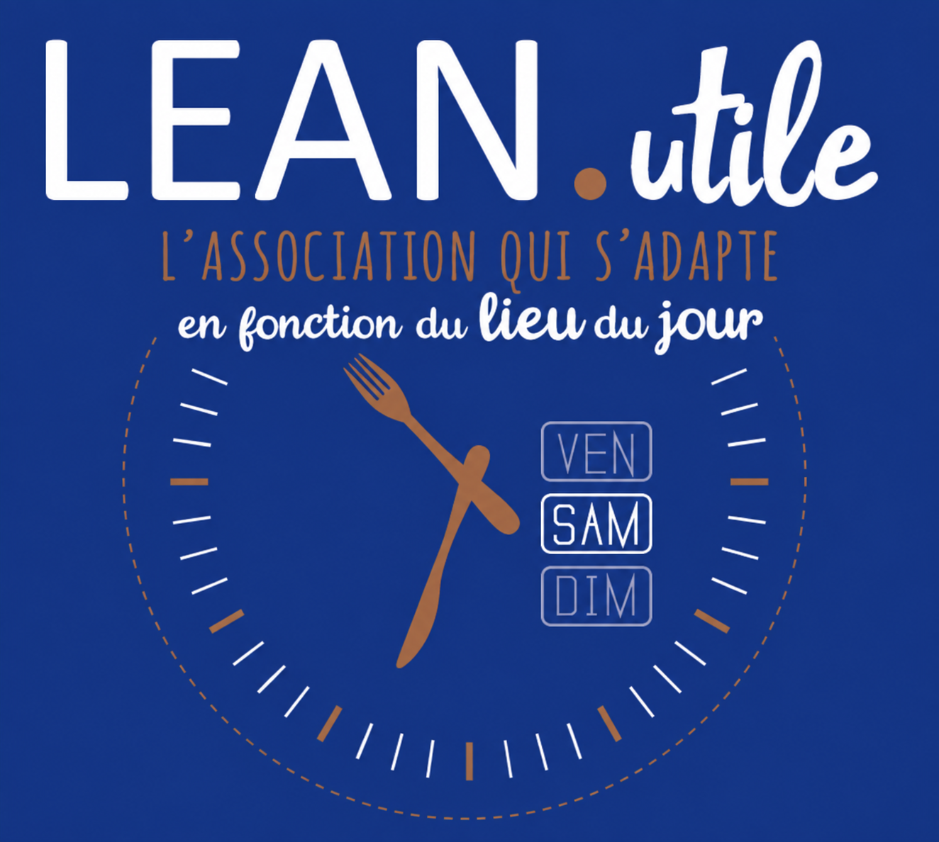 Lean Utile, l’association qui s’adapte en fonction du lieu du jour